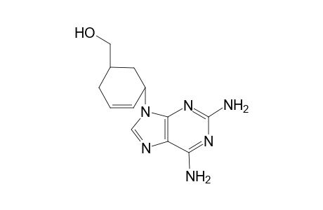 [5-(2,6-diamino-9-purinyl)-1-cyclohex-3-enyl]methanol