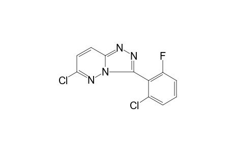 6-Chloro-3-(2-chloro-6-fluoro-phenyl)-[1,2,4]triazolo[4,3-b]pyridazine