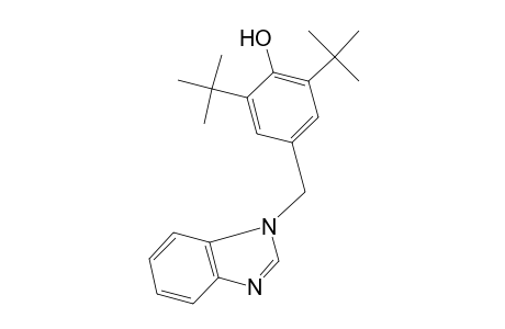 alpha-(1-BENZIMIDAZOLYL)-2,6-DI-tert-BUTYL-p-CRESOL