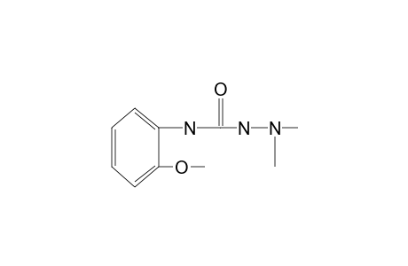 1,1-dimethyl-4-(o-methoxyphenyl)semicarbazide