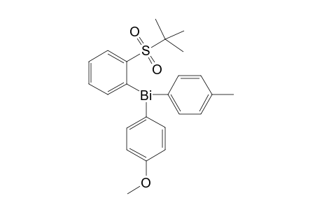 (2-tert-butylsulfonylphenyl)-(4-methoxyphenyl)-(4-methylphenyl)bismuthane