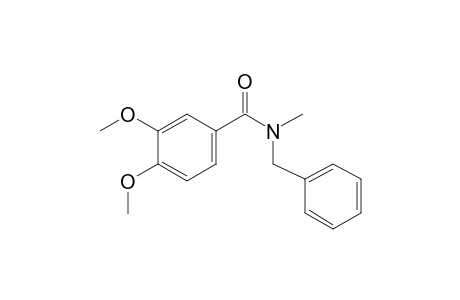 Benzamide, 3,4-dimethoxy-N-benzyl-N-methyl-