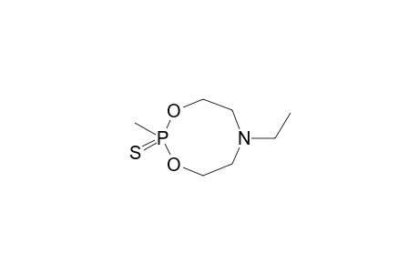 2-THIOXO-2-METHYL-6-ETHYL-1,3-DIOXA-6-AZA-2-PHOSPHACINANE