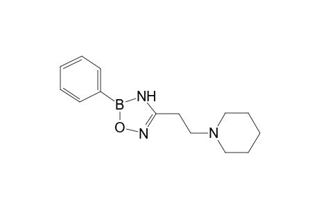 2-Phenyl-4-(2-piperidino-ethyl)-2,3-dihydro-1,3,5,2-oxadiazaborol