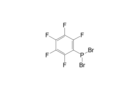 Phosphonous dibromide, (pentafluorophenyl)-