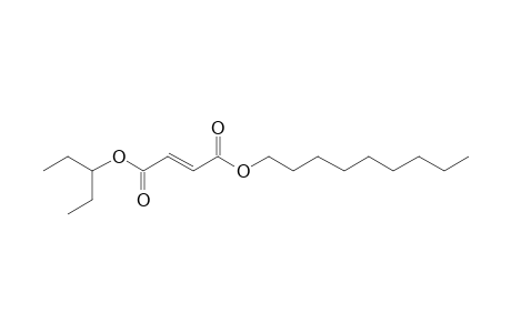 Fumaric acid, nonyl 3-pentyl ester