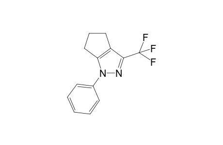 3-TRIFLUOROMETHYL-5,6-DIHYDRO-1-PHENYL-1,4-H-CYCLOPENTA-[D]-PYRAZOLE