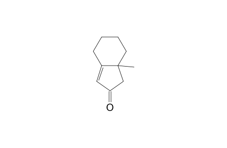 2H-Inden-2-one, 1,4,5,6,7,7a-hexahydro-7a-methyl-, (S)-