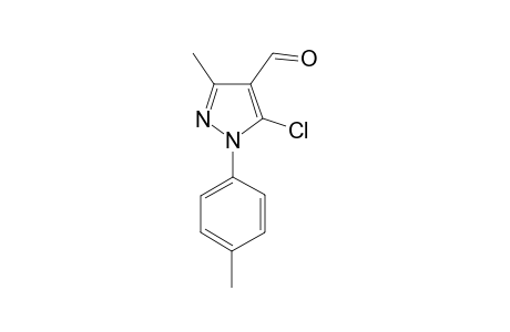 1H-Pyrazole-4-carbaldehyde, 5-chloro-3-methyl-1-p-tolyl-