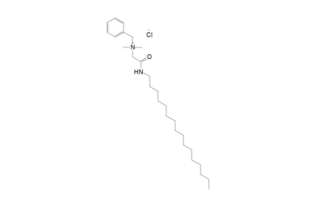 benzyldimethyl[(hexadecylcarbamoyl)methyl]ammonium chloride