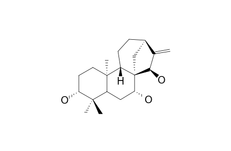 3.alpha.,7.alpha.,15.beta.-Trihydroxy-(ent)-Kaur-16-ene