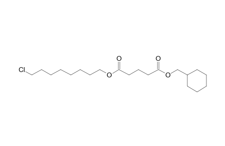 Glutaric acid, cyclohexylmethyl 8-chlorooctyl ester