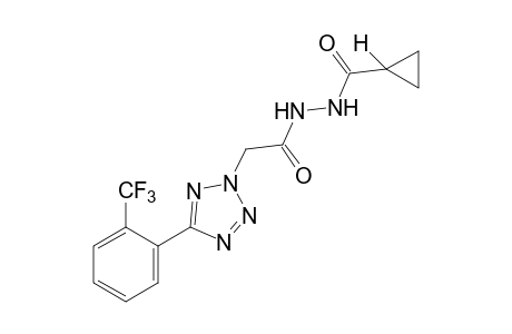 1-(cyclopropylcarbonyl)-2-{[5-(alpha,alpha,alpha-trifluoro-o-tolyl)-2H-tetrazol-2-yl]acetyl}hydrazine