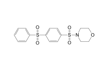 4-(4-Benzenesulfonyl-benzenesulfonyl)-morpholine