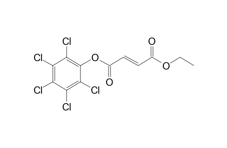 Fumaric acid, ethyl pentachlorophenyl ester