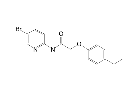 Acetamide, 2-(4-ethylphenoxy)-N-(5-bromopyrid-2-yl)-