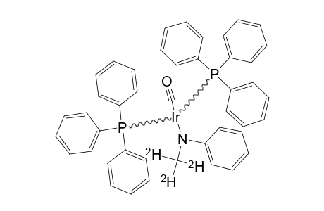 TRANS-[IR-(PPH3)(2)-(CO)-[N-(ME-D3)-PH]]