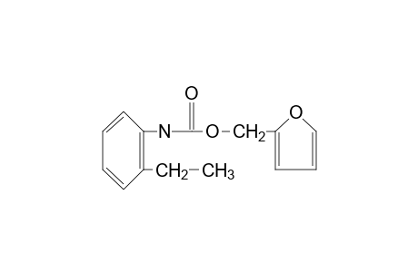 o-ethylcarbanilic acid, furfuryl ester