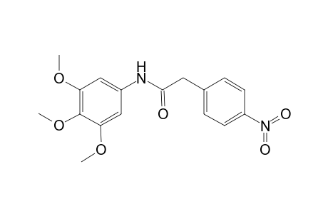 2-(4-nitrophenyl)-N-(3,4,5-trimethoxyphenyl)acetamide
