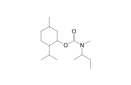 Carbonic acid, monoamide, N-(2-butyl)-N-methyl-, 1-menthyl ester