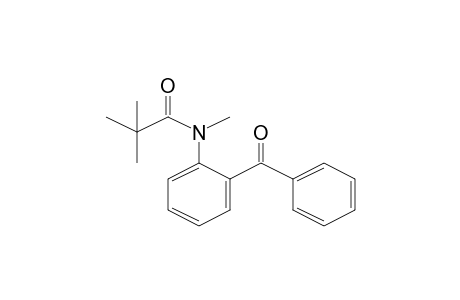 Pivalamide, N-methyl-N-(2-benzoylphenyl)-