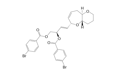 (4aS,6S,9aR,3'R)-6-[(E)-3',4'-Bis(p-bromobenzoyloxy)-1'-butenyl]-3,4,4a,6,9,9a-hexahydro-2H-pyrano[3,2-b]oxepin