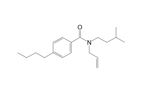 Benzamide, 4-butyl-N-allyl-N-(3-methylbutyl)-