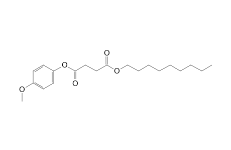 Succinic acid, 4-methoxyphenyl nonyl ester