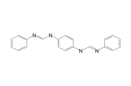 p-Phenylenediamine, N,N'-bis(N-anilinomethylene)-