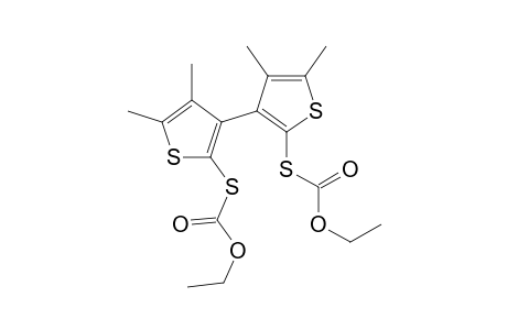 2,2'-Bis(ethoxycarbonylthio)-4,4',5,5'-tetramethyl-3,3'-dihienyll