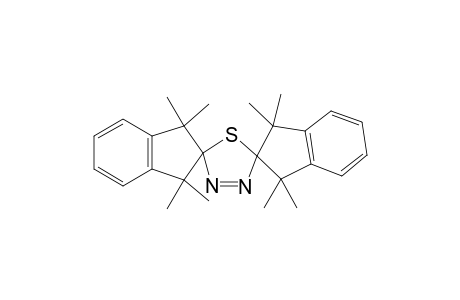 1,1'',3,3''-Tetrahydro-1,1,1'',1'',3,3,3'',3''-octamethyldispiro[2H-indene-2,2'-[1,3,4]thiadiazole-5',2''-[2H]indene]