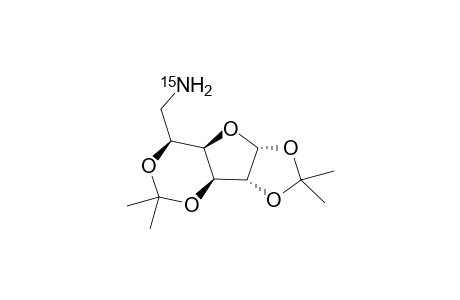 6-Amino-15N-6-deoxy-1,2:3,5-di-O-isopropylidene-.alpha.-D-glucofuranose