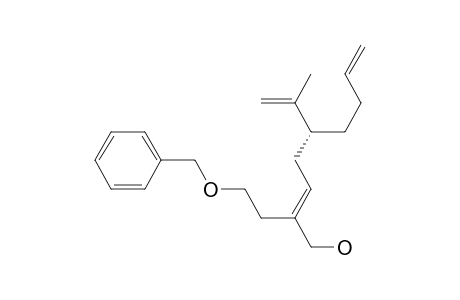 2,8-Nonadien-1-ol, 5-(1-methylethenyl)-2-[2-(phenylmethoxy)ethyl]-, [R-(E)]-