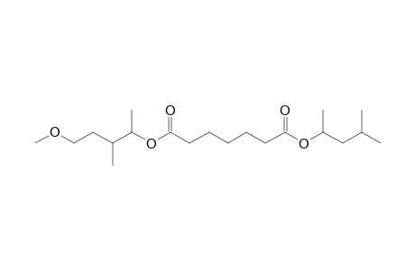 Pimelic acid, 5-methoxy-3-methylpent-2-yl 4-methyl-2-pentyl ester