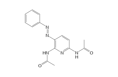 2,6-DIACETAMIDO-3-PHENYLAZOPYRIDINE