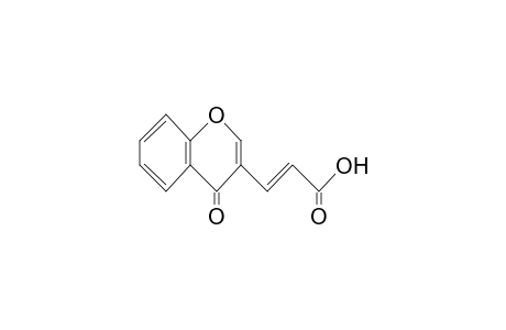 2-Propenoic acid, 3-(4-oxo-4H-1-benzopyran-3-yl)-