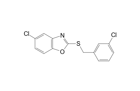 5-chloro-2-[(m-chlorobenzyl)thio]benzoxazole