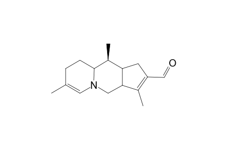 Cyclopentaquinolizidine