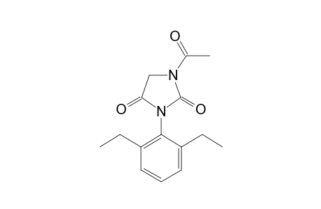 1-acetyl-3-(2,6-diethylphenyl)hydantoin