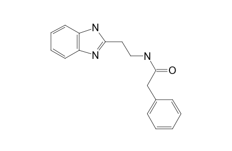 N-[2-(1H-Benzimidazol-2-yl)ethyl]-2-phenylacetamide