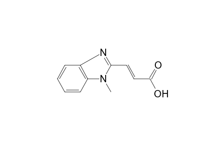(2E)-3-(1-Methyl-1H-benzimidazol-2-yl)-2-propenoic acid