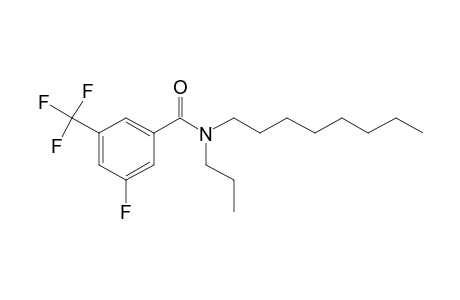 Benzamide, 3-fluoro-5-trifluoromethyl-N-propyl-N-octyl-