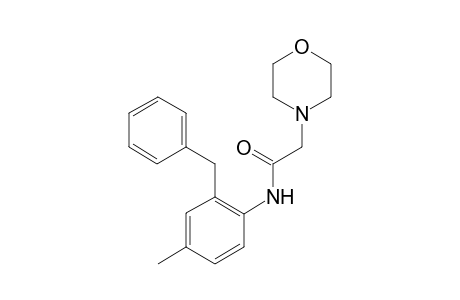 N-(2-Benzyl-4-methylphenyl)-2-morpholinoacetamide