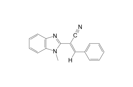 Trans-alpha-benzylidene-1-methyl-2-benzimidazoleacetonitrile