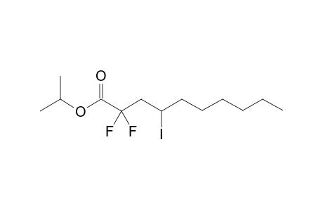 2,2-Difluoro-4-iodo-capric acid isopropyl ester