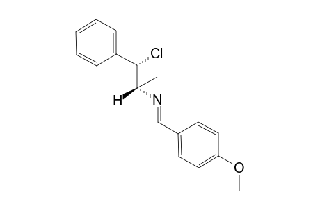 (1S,2S)-(+)-(E)-1-chloro-N-(4-methoxybenzylidene)-1-phenyl-2-propylamine