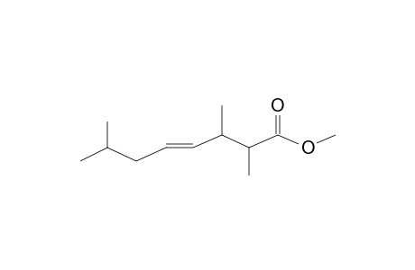 4-Octenoic acid, 2,3,7-trimethyl-, methyl ester