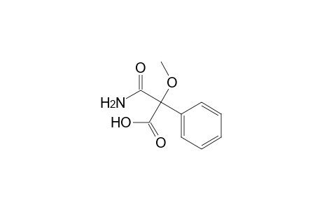 2-carbamoyl-2-methoxy-2-phenylacetic acid