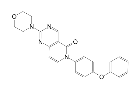 pyrido[4,3-d]pyrimidin-5(6H)-one, 2-(4-morpholinyl)-6-(4-phenoxyphenyl)-