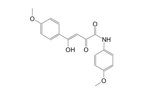 (3Z)-4-hydroxy-N,4-bis(4-methoxyphenyl)-2-oxo-3-butenamide